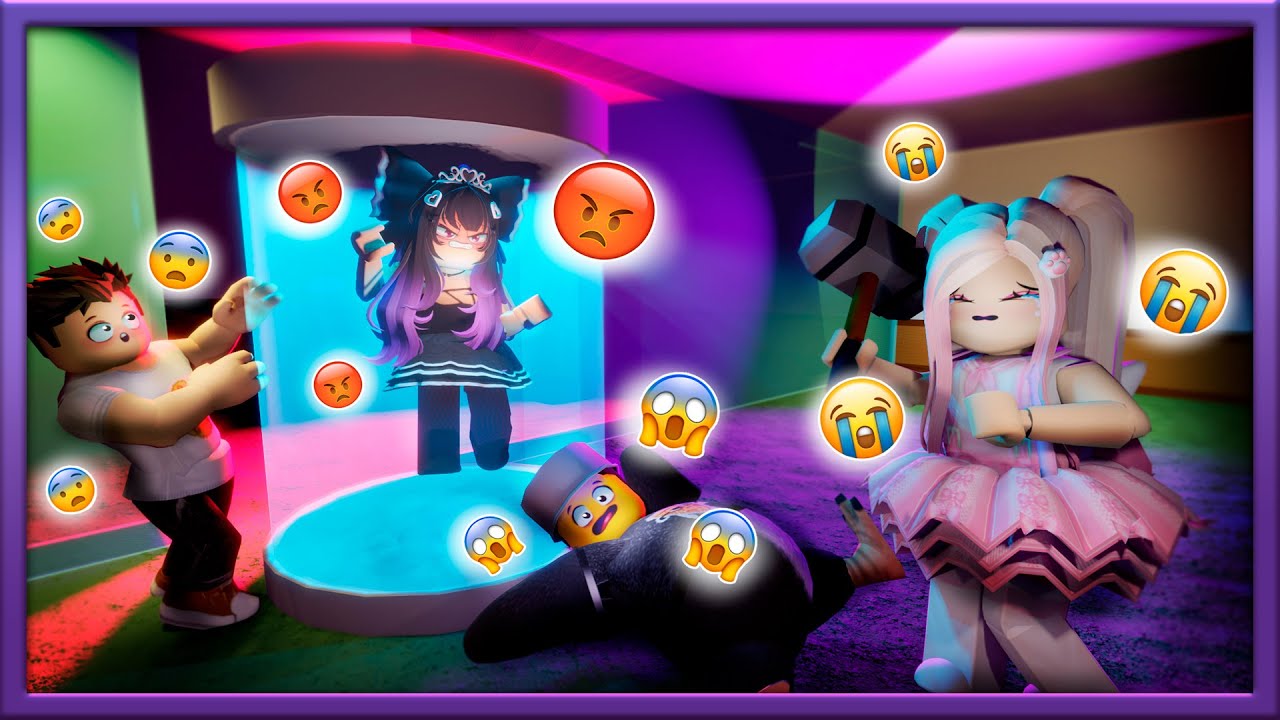 ¡Sólo podemos tener UNA emoción! 😍😭😡😂😨 *RETO* en Flee the Facility Roblox #TeamGritón
