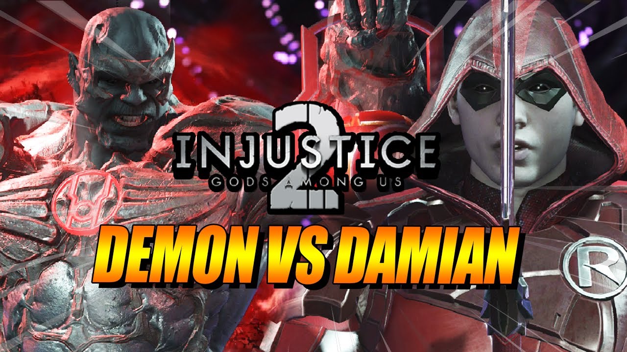 DEMON VS. DAMIAN - WEEK OF! Robin Online Ranked: INJUSTICE 2