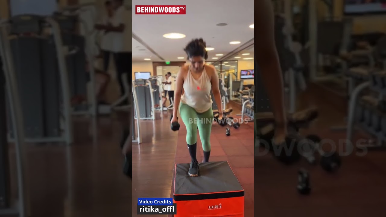 Ritika❤️-இறுதிச்சுற்று part 2 -காகவா workout பண்றீங்க 💥