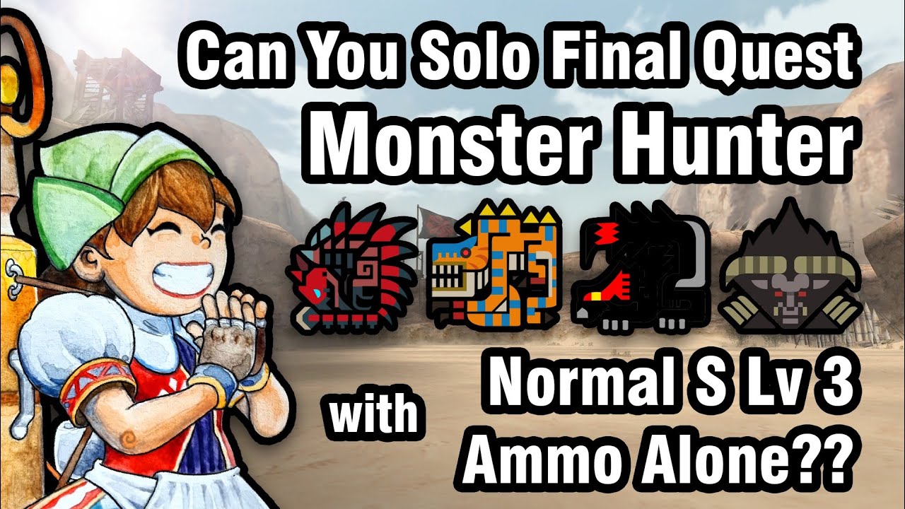 [MHFU] Can You Solo Final Quest 
