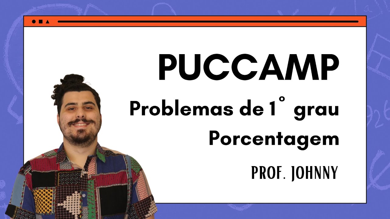 PUCCAMP - 2023 | Alberto e Bruna têm uma única filha, a Juliana. Os três... - Prof. Johnny