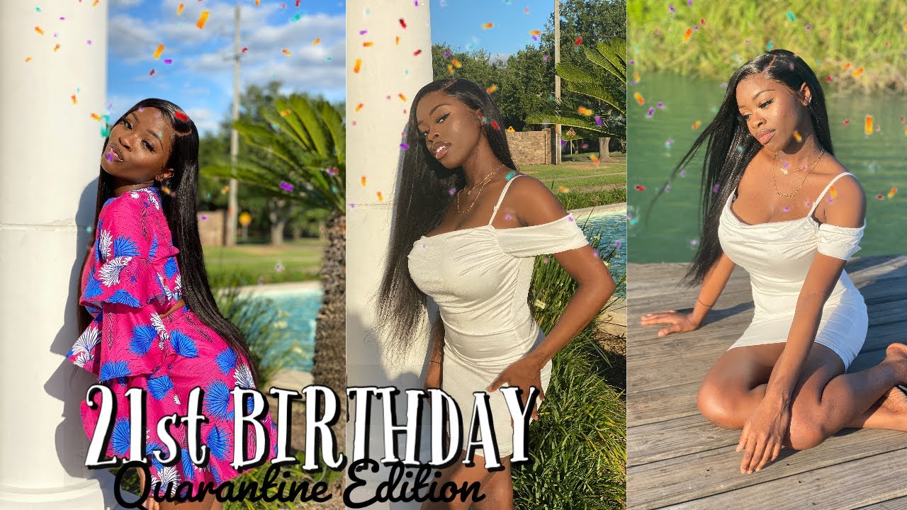 21st BIRTHDAY IN QUARANTINE + GRWM Birthday Transformation + Taking Pictures| Oré O.