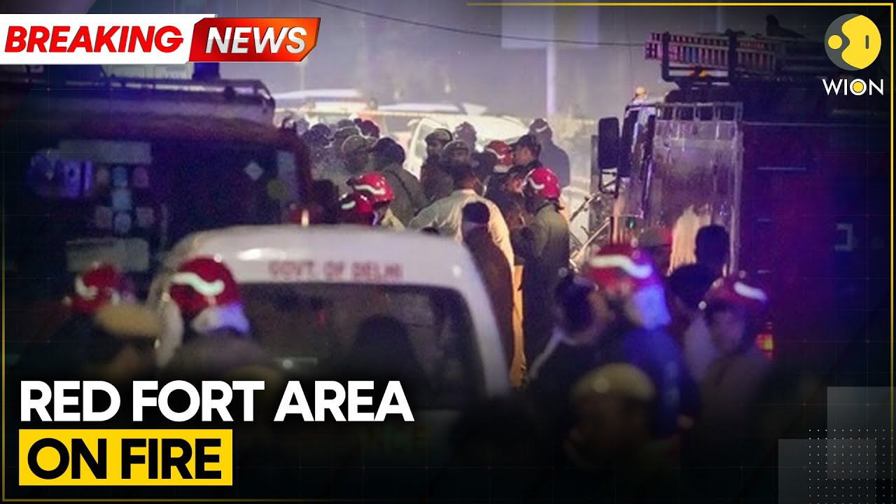 Red Fort Blast: Explosions Outside Red Fort Metro Station | WION BREAKING