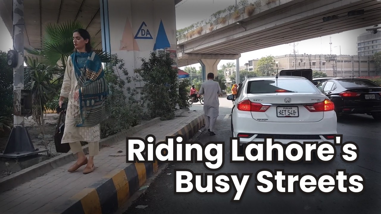 Exploring Lahore's Busy Streets: Ferozpur to Johar Town Journey 🚦
