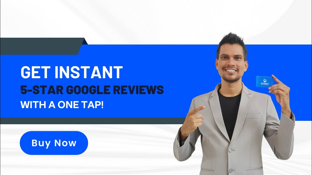 Ratinger - Instant Google Rating Card