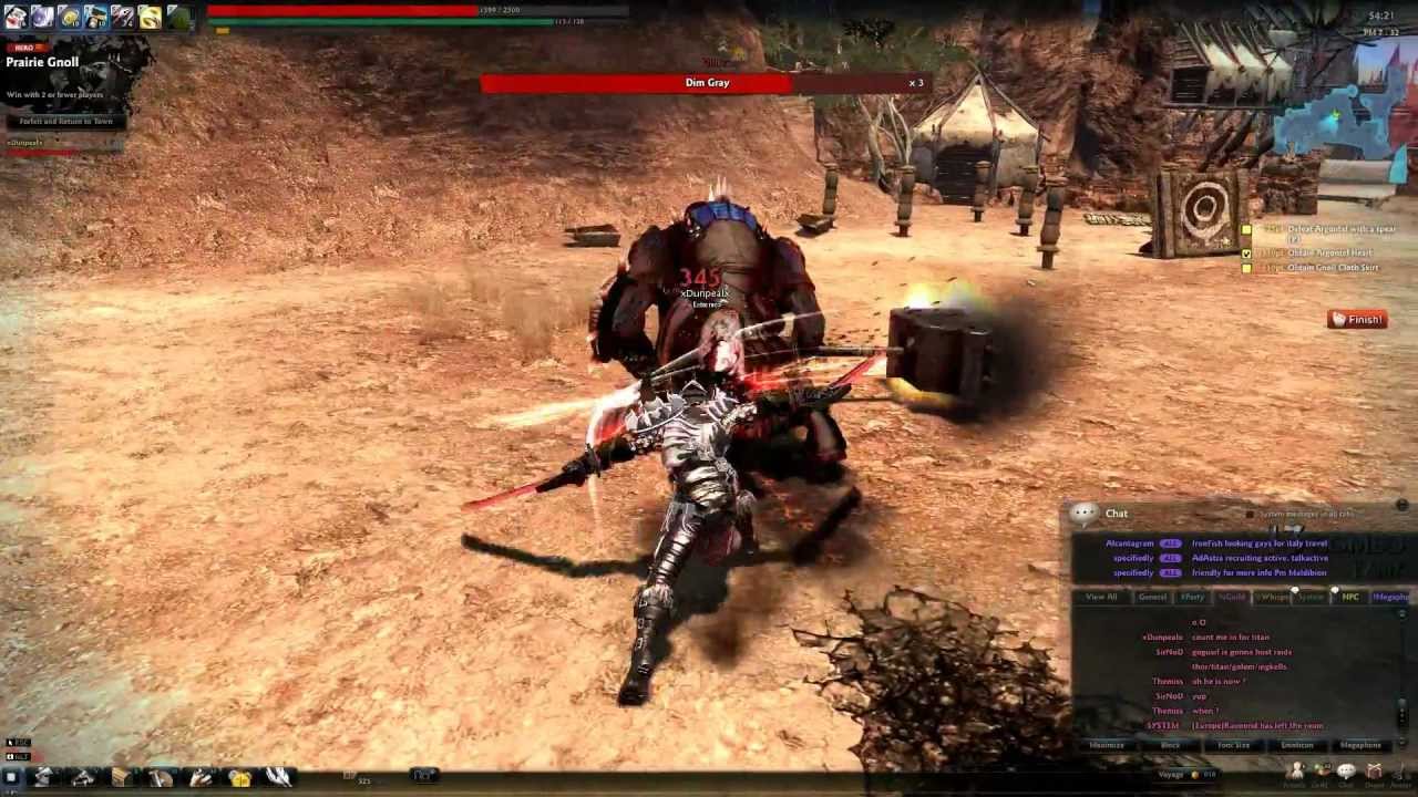 [Vindictus EU] Peairle Gnoll - record testing
