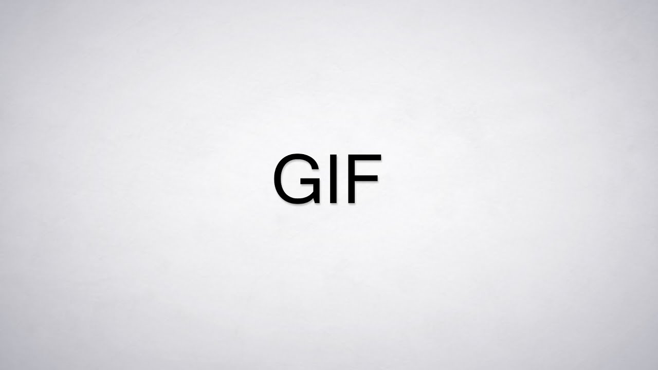 How to Pronounce GIF