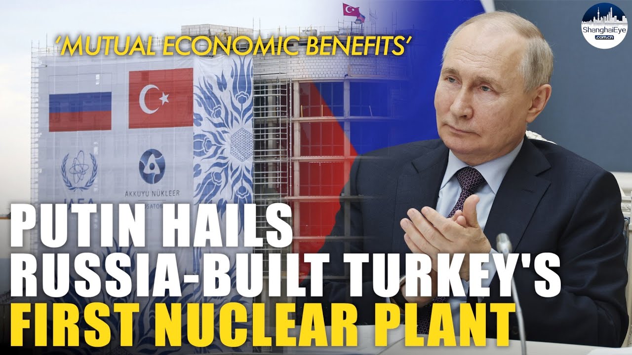 'A new milestone in the history of Russian-Turkish relations' - Putin inaugurates Akkuyu NPP