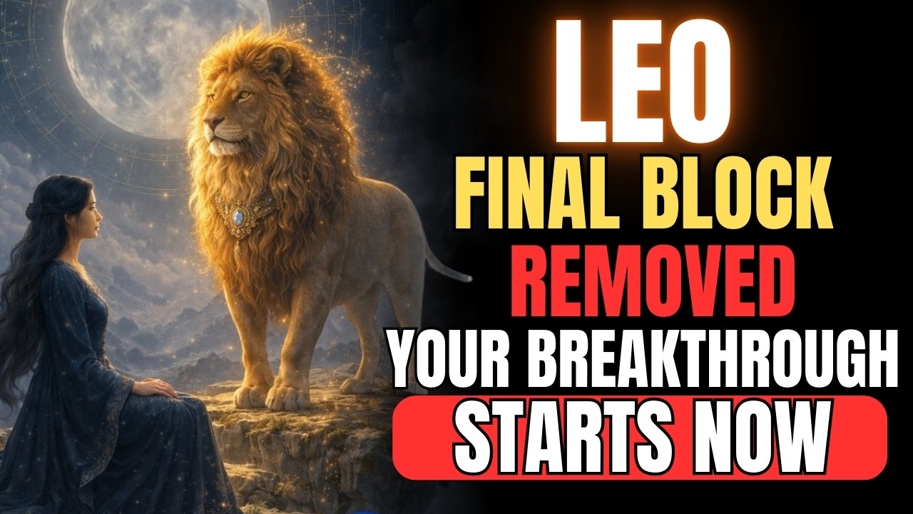 LEO ♌ A Final Block Is Lifting From Your Path 🙏🚪✨ (Tarot Reading)