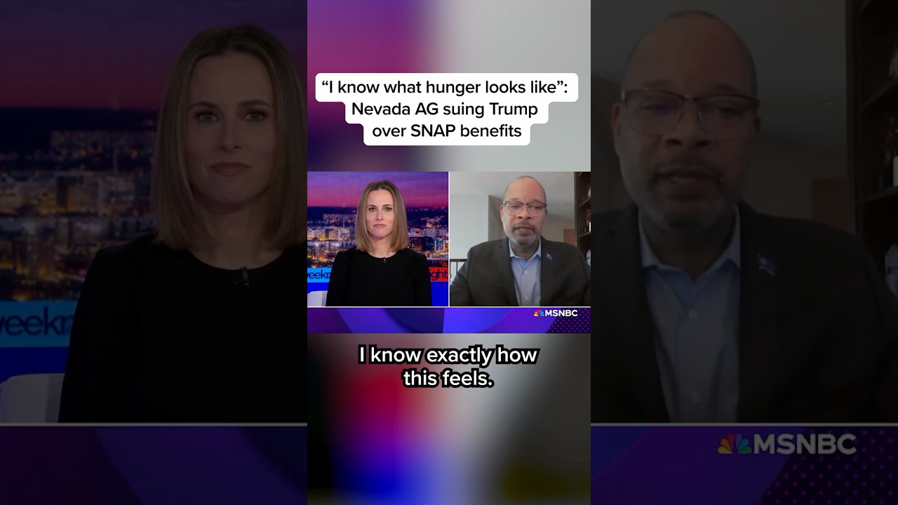 'I know what hunger looks like': Nevada AG suing Trump over SNAP benefits