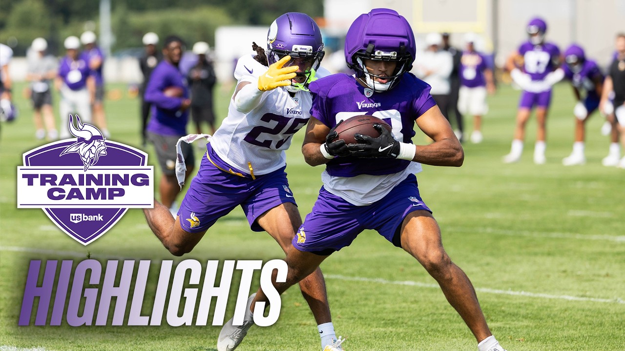 Лучшие моменты тренировочного лагеря от 4 августа | Minnesota Vikings