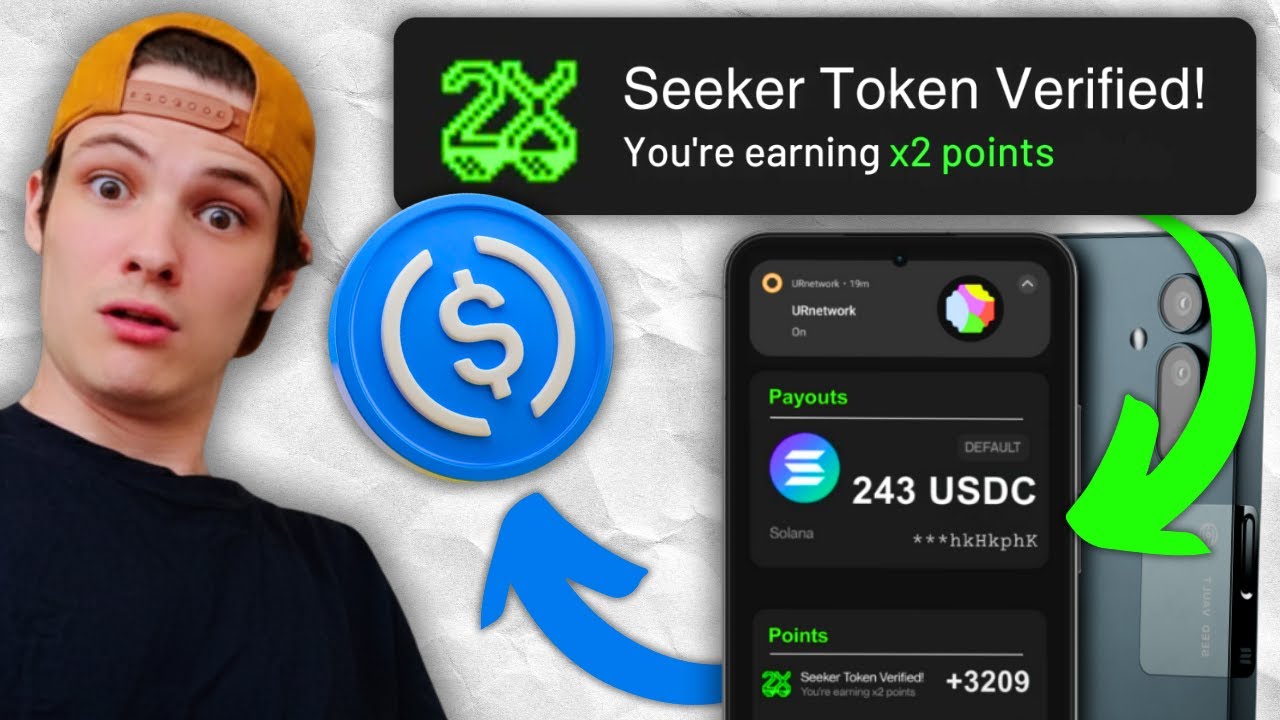Use This Free VPN to Earn Crypto (USDC) | Solana Seeker Perks