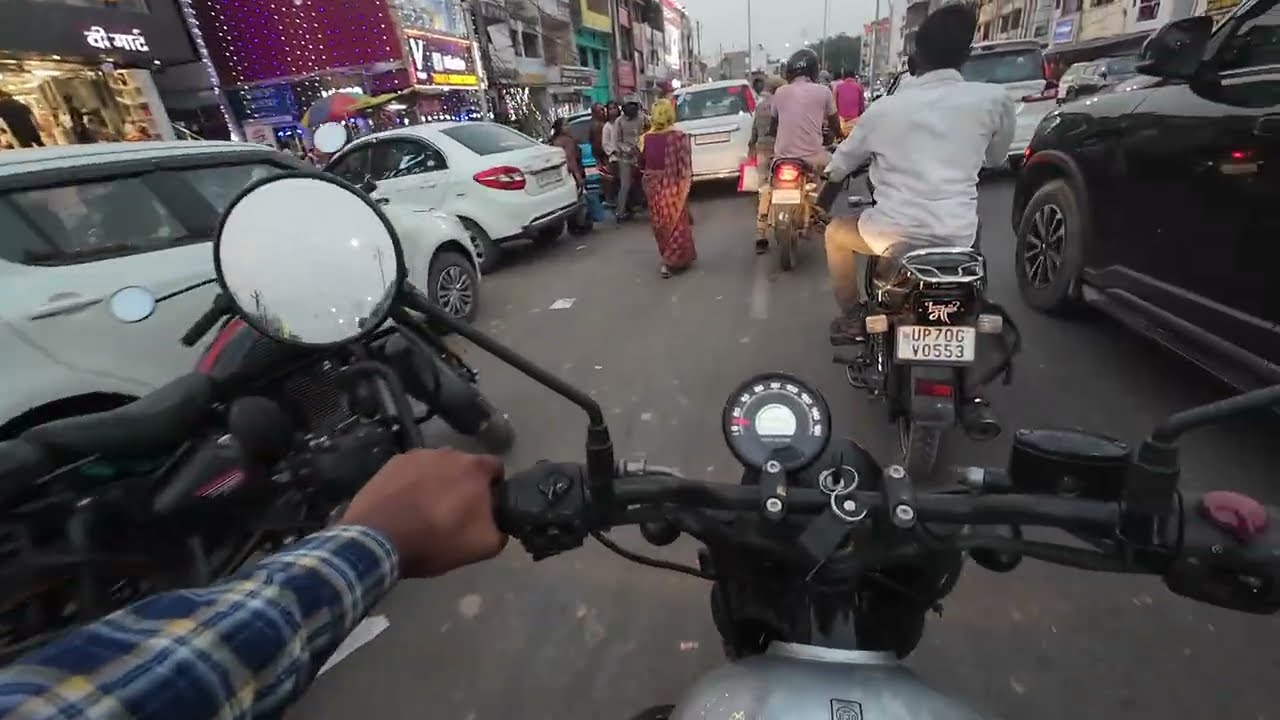 My First Moto Vlog/ DJI Osmo Action 4 camera /   Vivek maurya