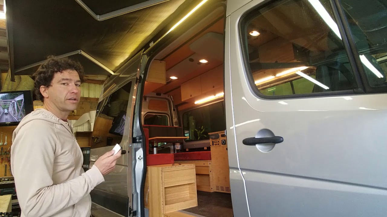 Roost Vans Sprinter Awning Operation
