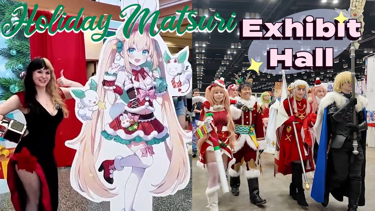 Экскурсия по выставочному залу фестиваля Holiday Matsuri 2025.