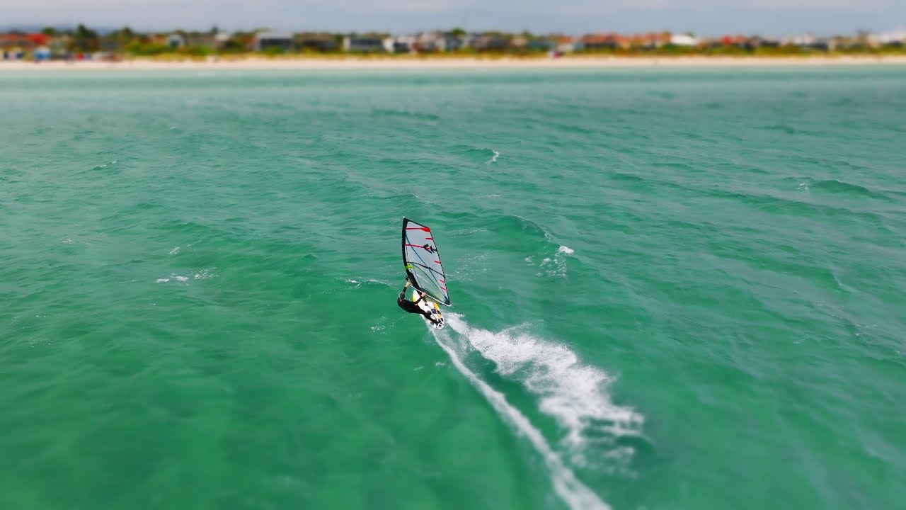 Windsurfer Aspendale Beach