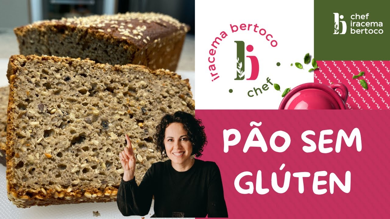 O Melhor Pão sem Glúten - Fácil e Saudável