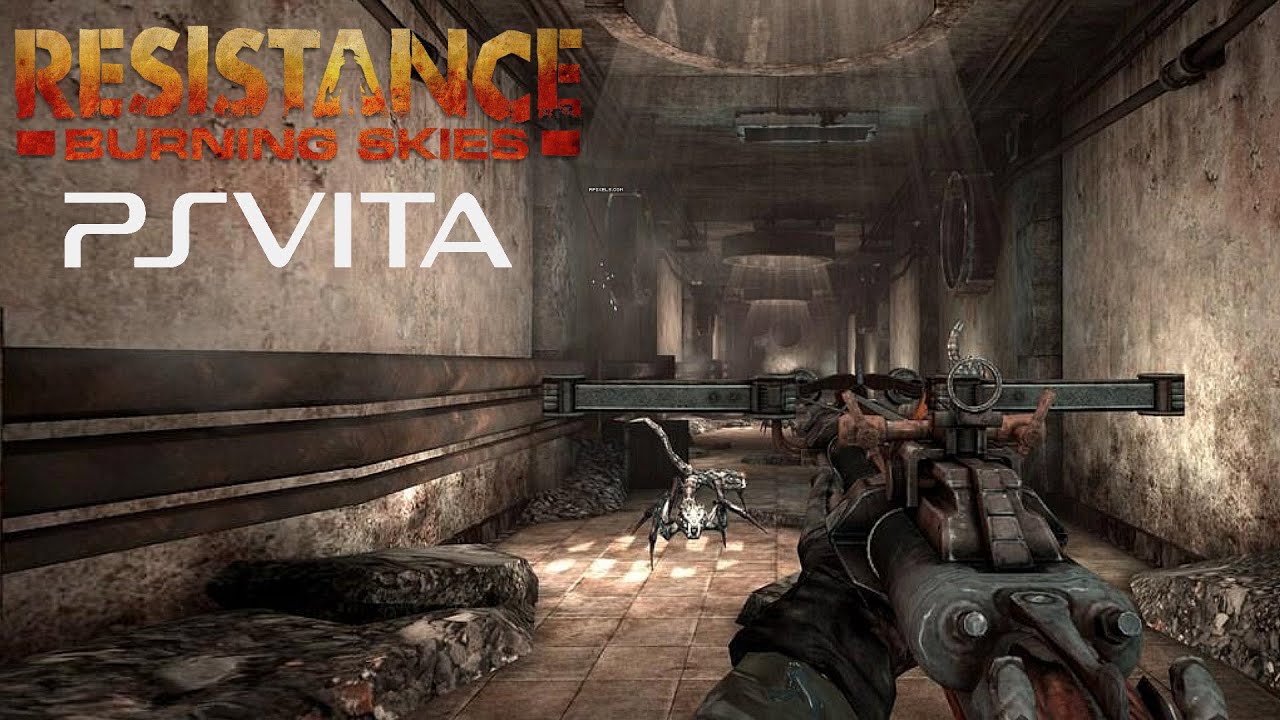 Resistance Burning Skies PS Vita Gameplay