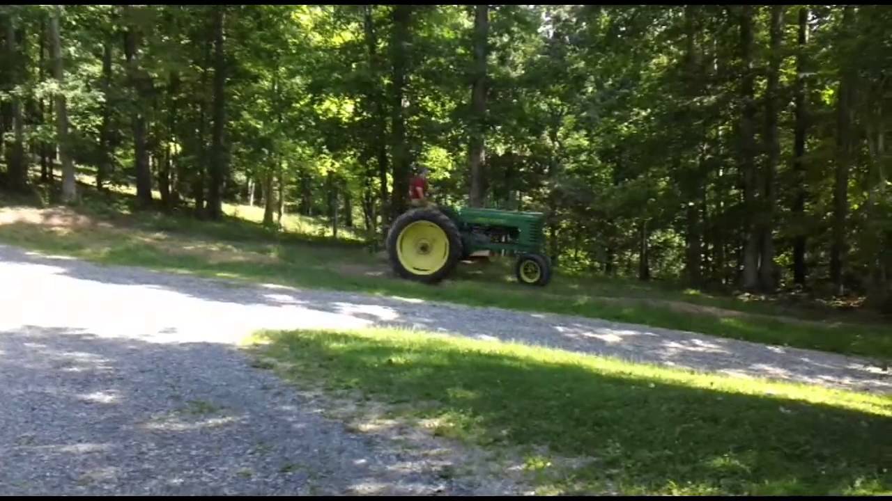 Farmall M and John Deere B
