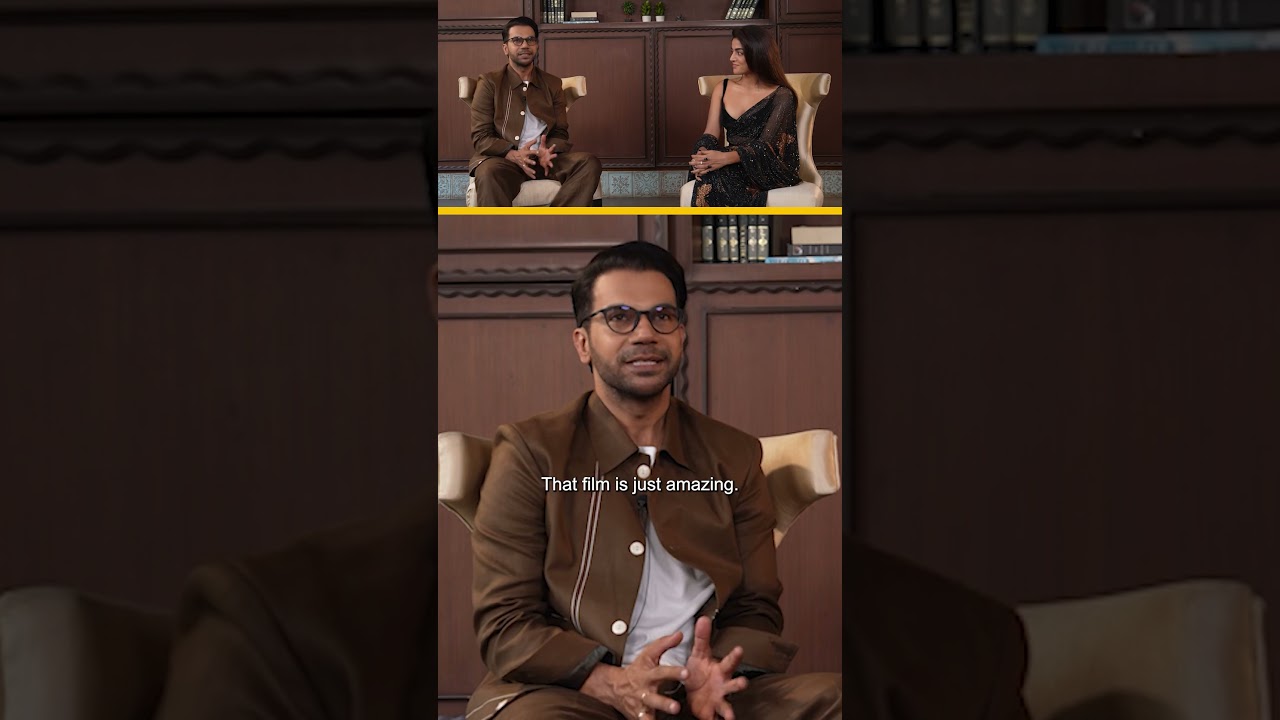 Rajkummar Rao shares his favourite movies with Wamiqa Gabbi🎬 #imdb #shorts