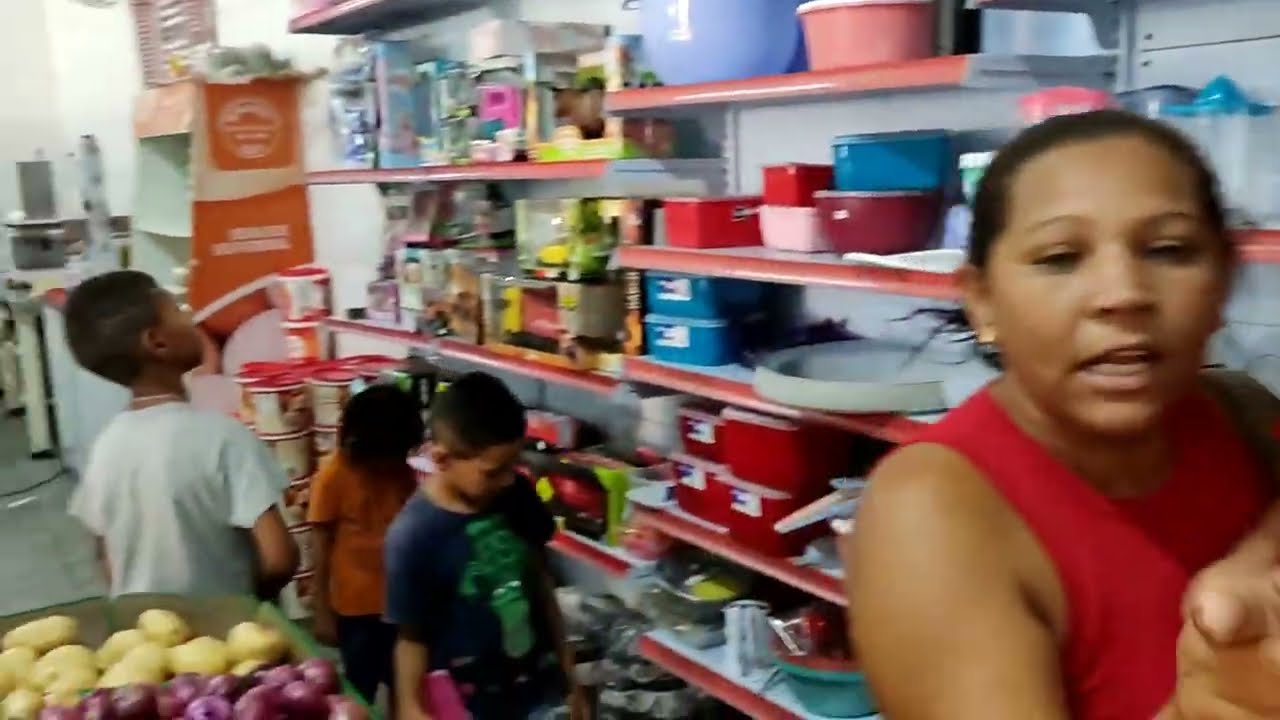 Fomos até o mercado na cidade de verdejante