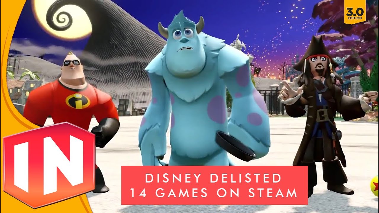 Disney удалила 14 игр из Steam? Безопасна ли Infinity?!
