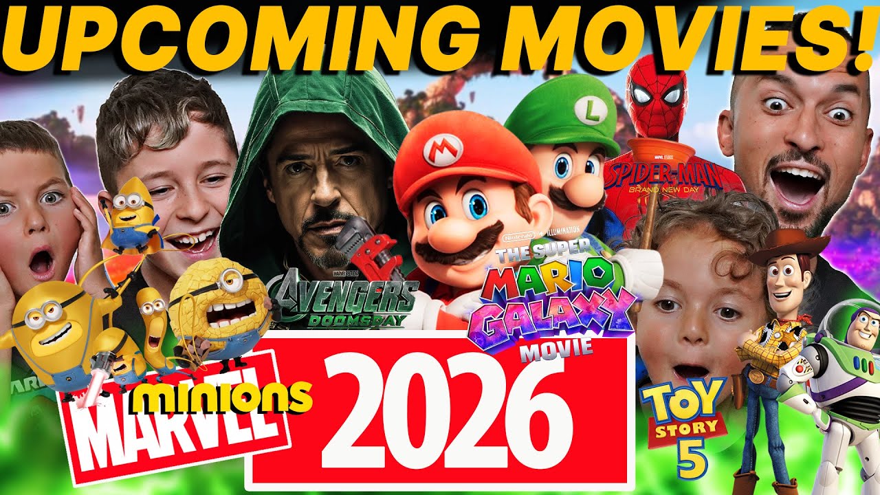 ЛУЧШИЕ ФИЛЬМЫ 2026 ГОДА ДЛЯ СЕМЬИ И ДЕТЕЙ (И ЛУЧШИЕ ФИЛЬМЫ 2025 ГОДА) Disney Pixar Animation Illu...