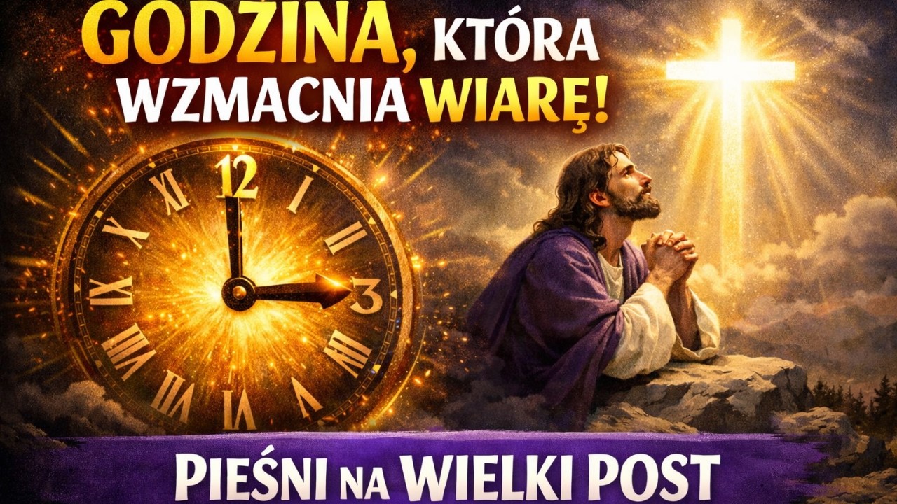 Wielki Post 2026 - Godzina, Która Wzmacnia Wiarę 🙏 Najpiękniejsze Pieśni na Wielki Post