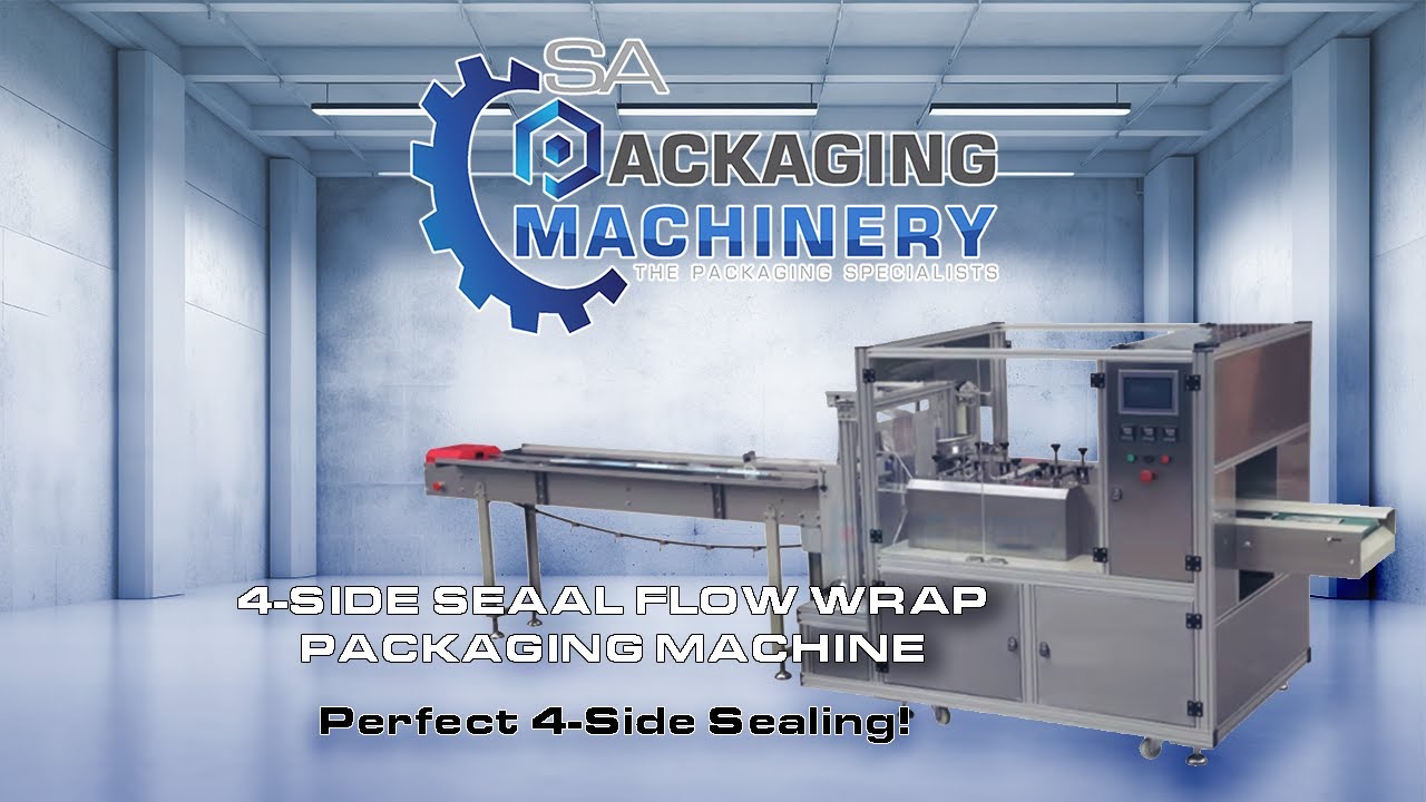 4-Side Seal Flow Wrap Packaging Machine | SA Packaging Machinery