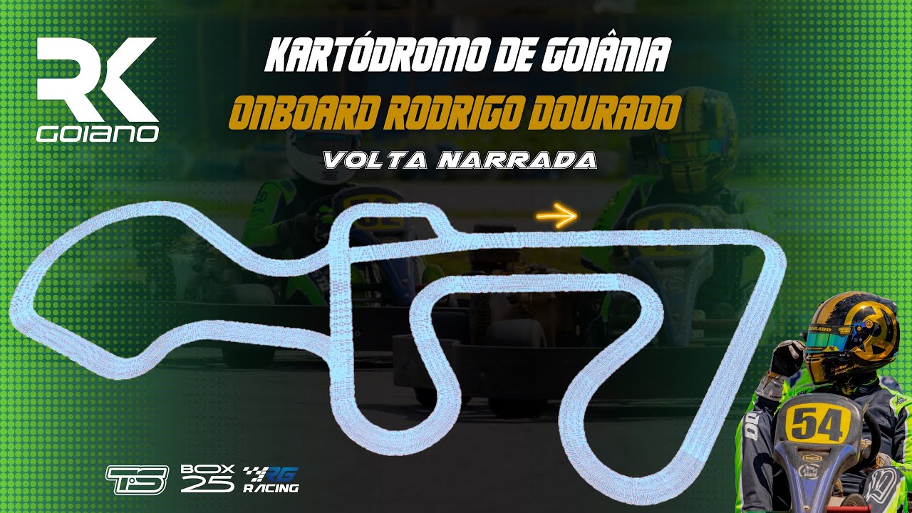 Volta narrada kartódromo de Goiânia