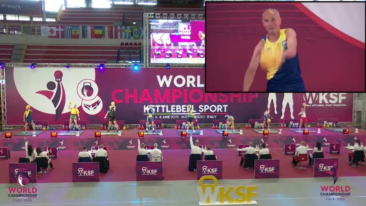 WKSF World Championship 2025 Valeria Bianchi  - Military Snatch amateur