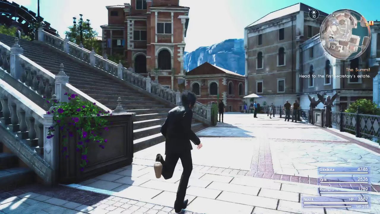 Final Fantasy XV / 15 Lite mode - PS5 Gameplay HDR 60 FPS