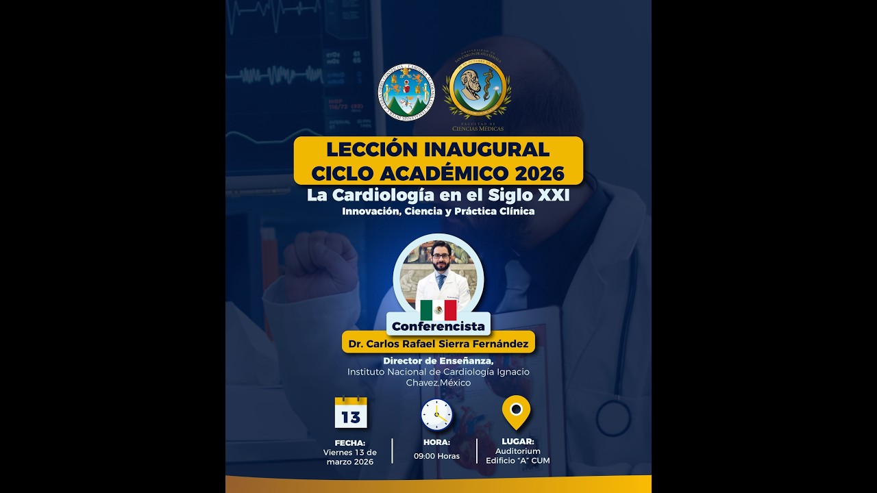 Lecci&oacute;n Inaugural Facultad de Ciencias M&eacute;dicas USAC 2026