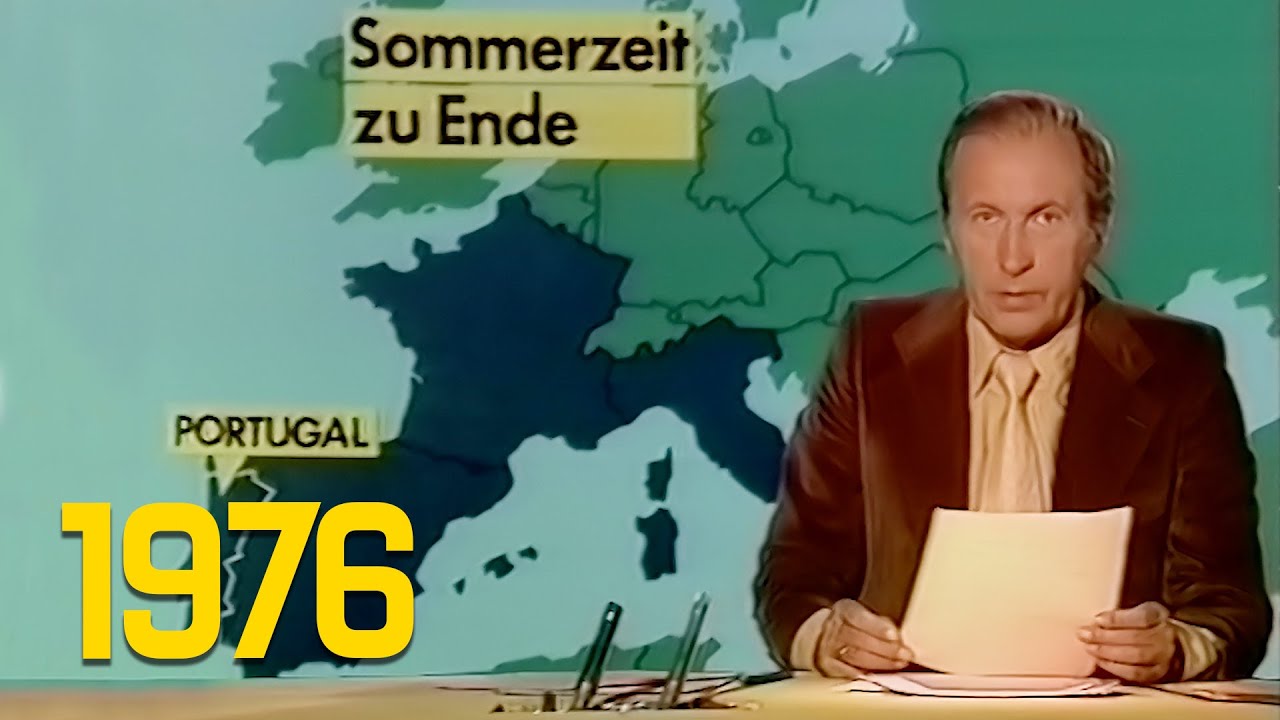 ARD Tagesschau 20:00 Uhr mit Karl-Heinz Köpcke (25.09.1976)