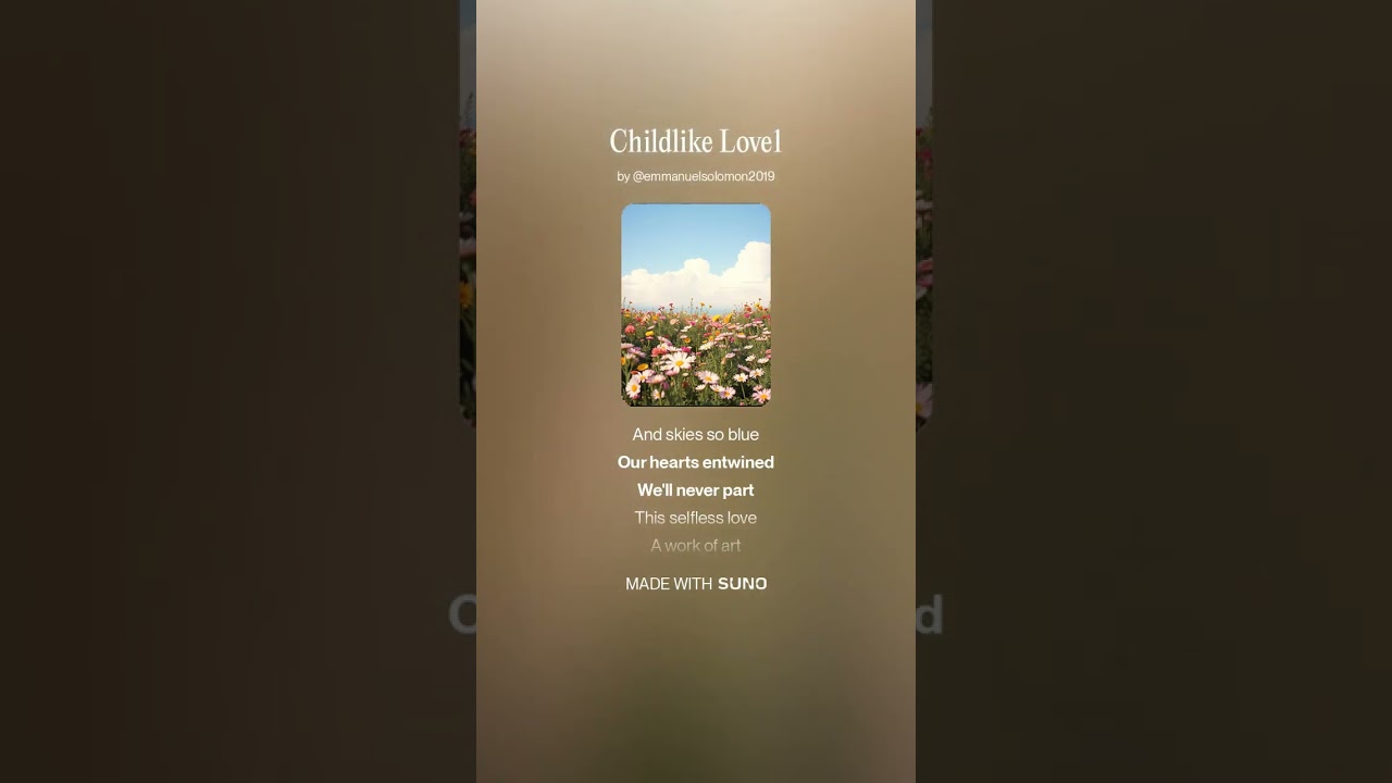 Childlike Love