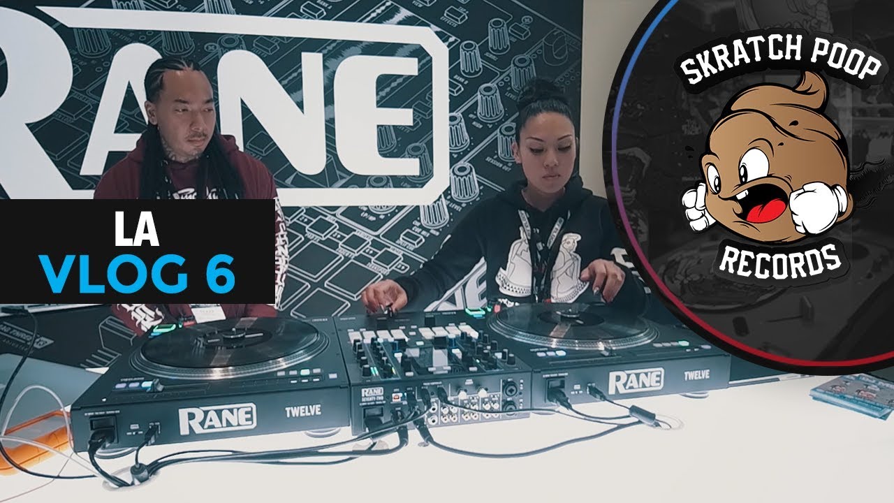 Testing out the Rane Twelve and Rane Seventy Two at namm 2018 - Skratch Poop Vlog 6