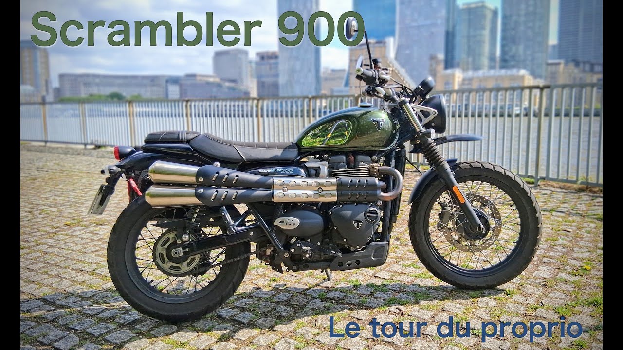 Le Scrambler 900 de Triumph: tour du proprio