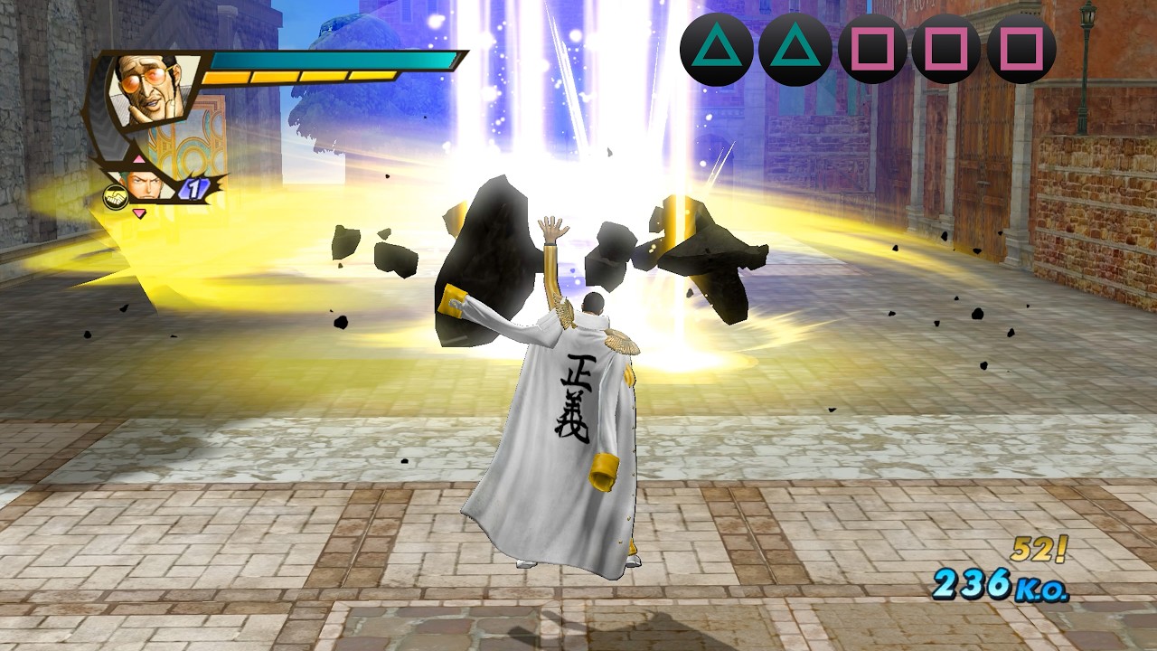 KIZARU (Admiral) Full Moveset (With Demo) - One Piece Pirate Warriors 3
