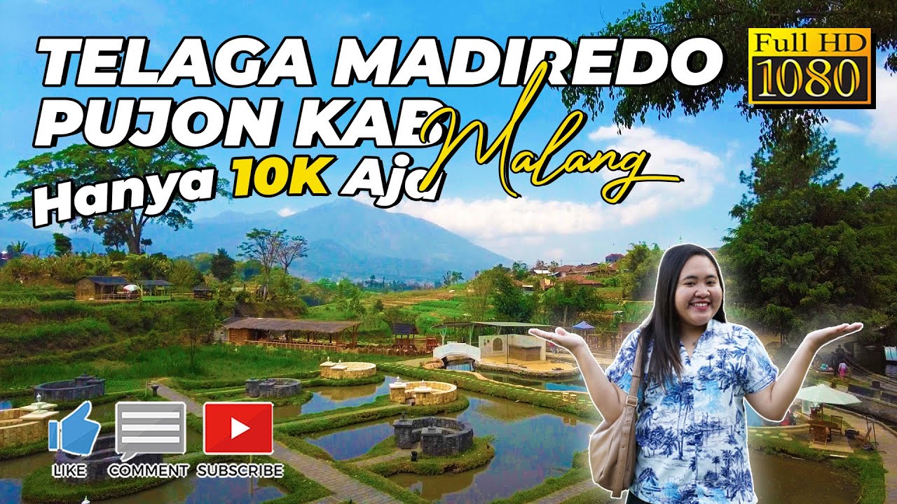 TIKET 10 RIBUAN AJA ❗❗ TELAGA MADIREDO, PUJON KABUPATEN MALANG || YUK DI COBA SEBELUM TIKET NAIK LOH