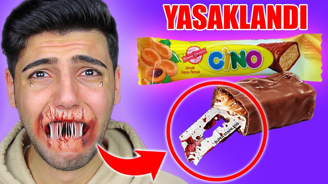 YASAKLANMIŞ 10 TEHLİKELİ &Ccedil;İKOLATAYI DENEDİK ! *Sakın Yemeyin*​