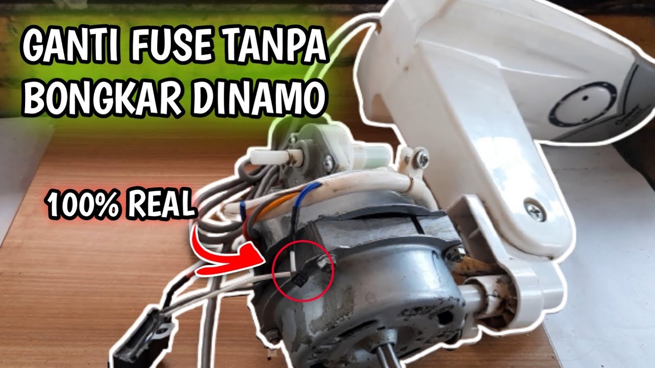 Cara Ganti Fuse kipas angin Tanpa Bongkar Dinamo