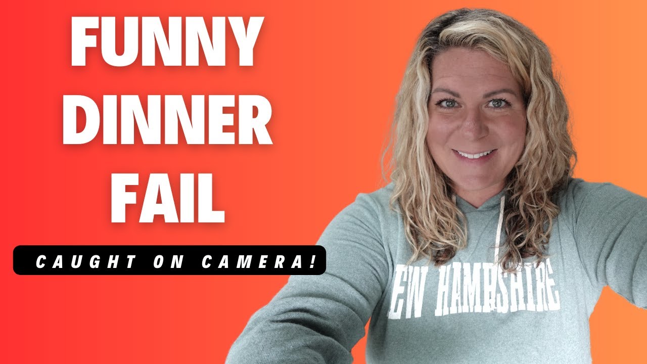 Hilarious Dinner Fail Caught On Camera!