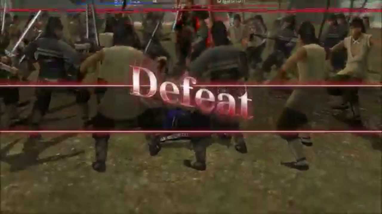 (Dynasty Warriors 8) Pursuing Lu Bu: a fail compilation