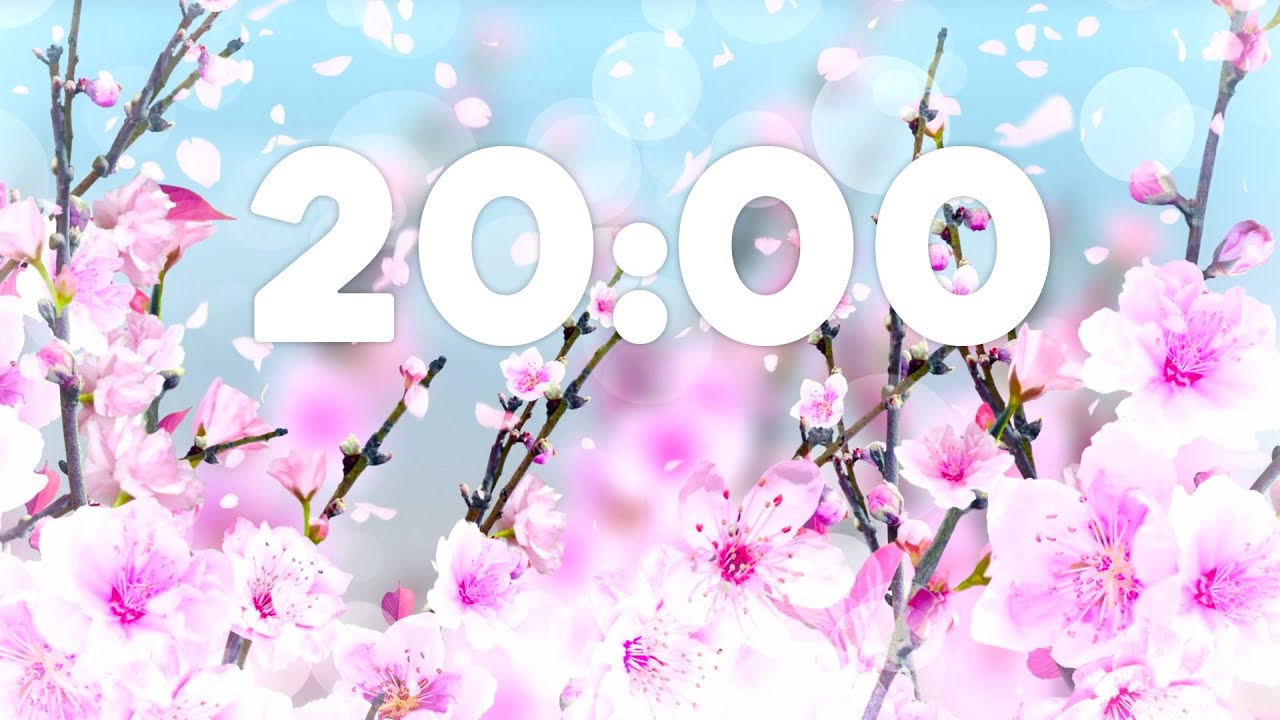 20 Minute Relaxing Spring Timer 🌸