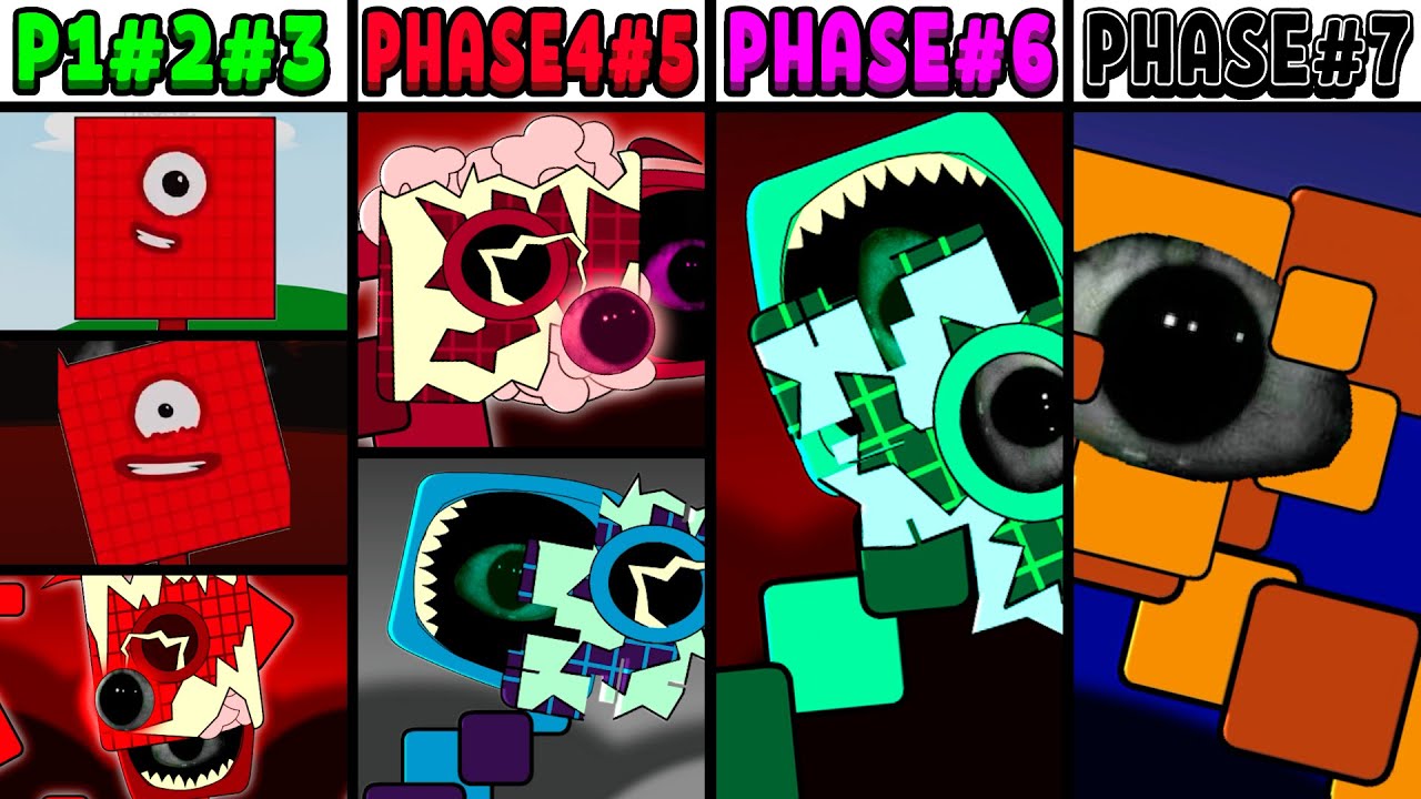 All Phases in New Incredibox Sprunki Oc of One Thousand: From Phase 1 to Phase 7