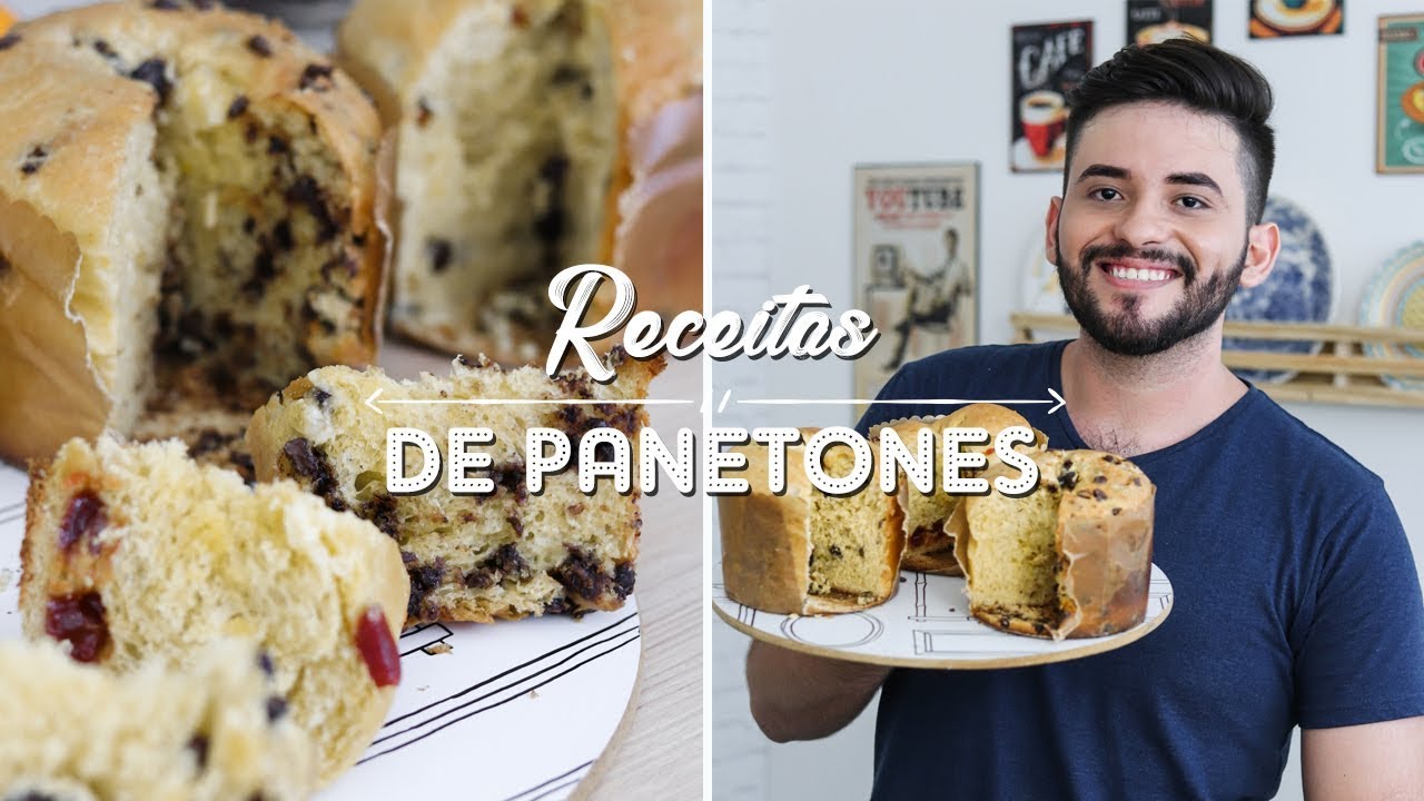3 RECEITAS DE PANETONES CASEIROS INCRÍVEIS E FÁCEIS | Gabriel Freitas |