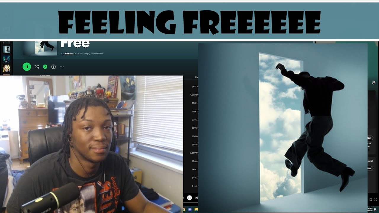 THE MOON MAN IS FREE | KID CUDI FREE REACTION