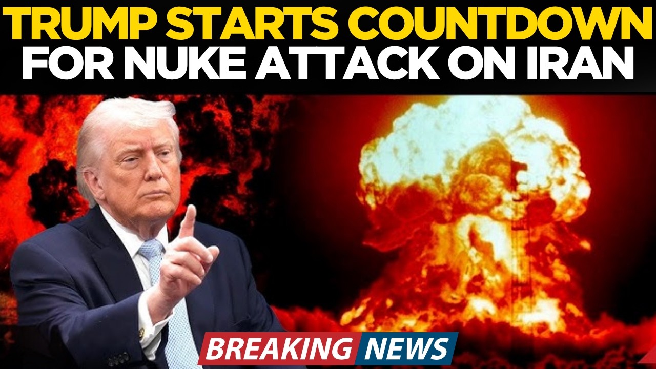 Trump LIVE | Atom Bomb&rsquo; Fears Rise as Trump Pushes Iran to the Edge in Hormuz Crisis | Iran | US