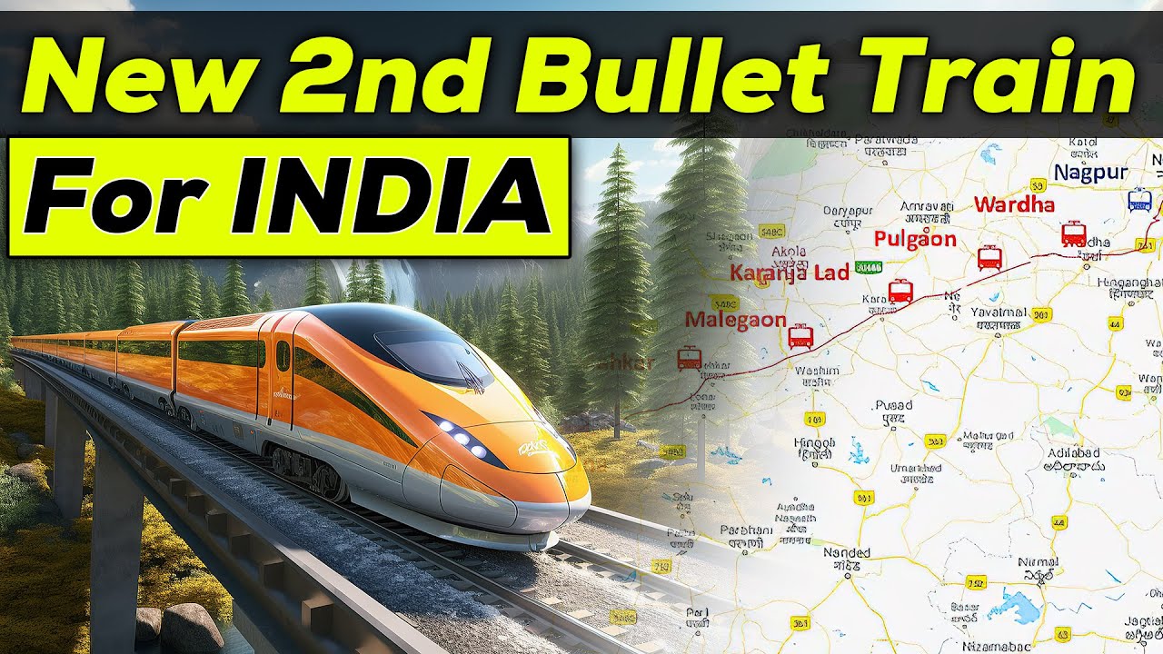 INDIA'S Second BULLET TRAIN Line Will Change Maharashtra Forever !