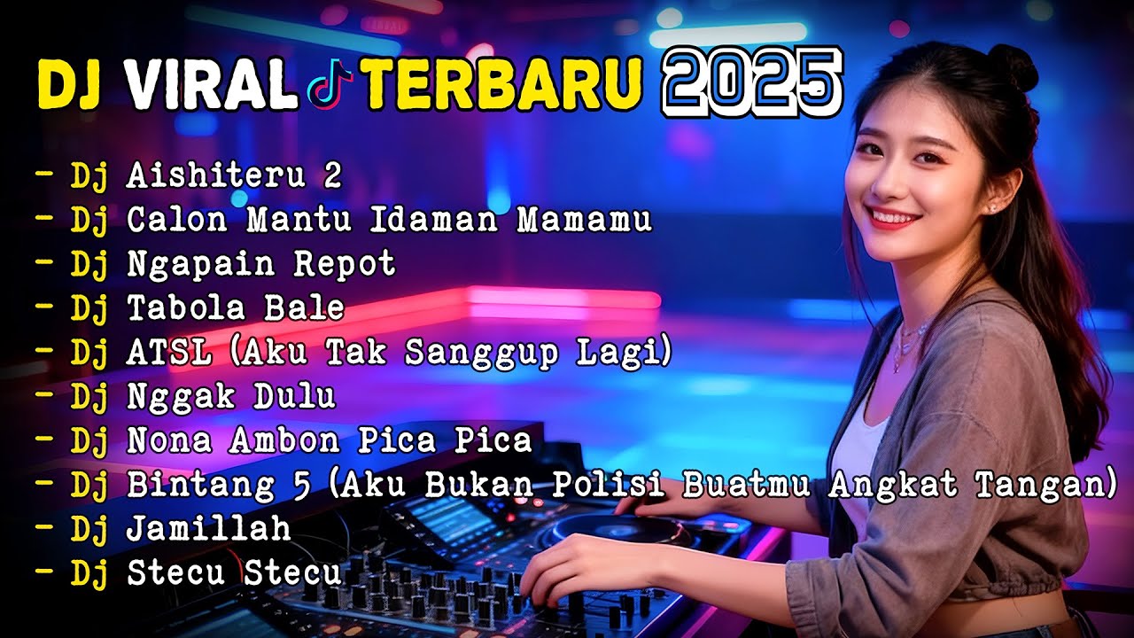 Playlist Dj Viral Terbaru 2025 - Remix By Rubina Musik